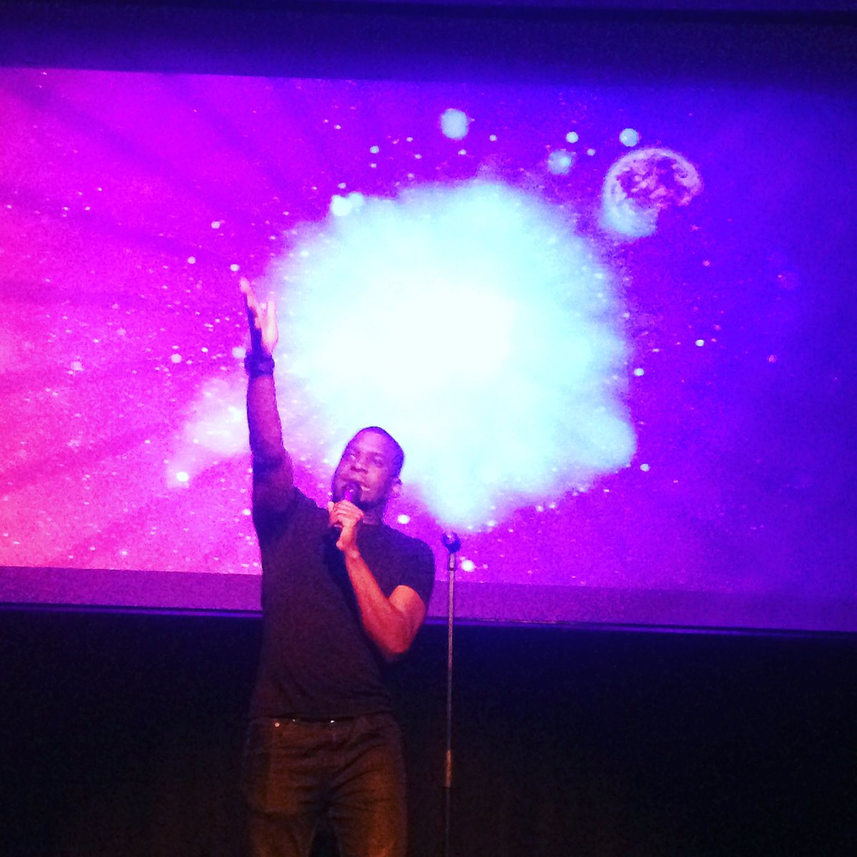 EliasZee's tweet photo. Great @KineticComedy tonight with @inel @JohnnyICochrane and more brilliant acts. #kineticcomedy #comedy https://t.co/rJIHtwsC1I