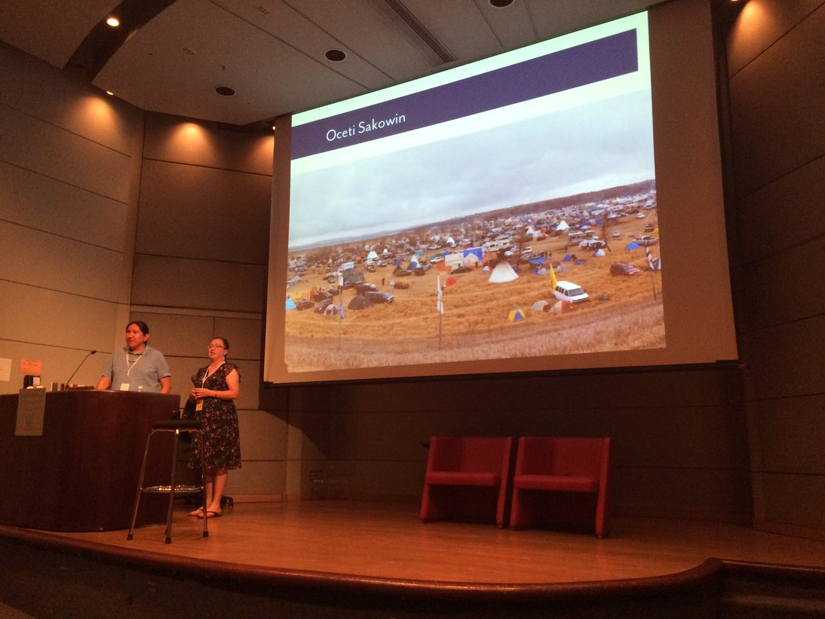 katdehaan's tweet photo. Super inspired by Michael and Caroline Running Wolf's presentation on the #StandingRock VR project @Obnoxious_Wolf #VIMAF2017 https://t.co/fG9dDHVXvF