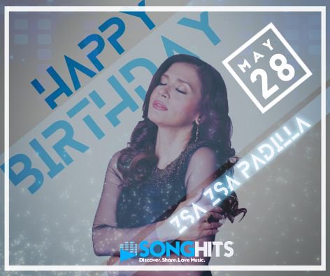 Happy Birthday Ms. Zsa Zsa Padilla!  