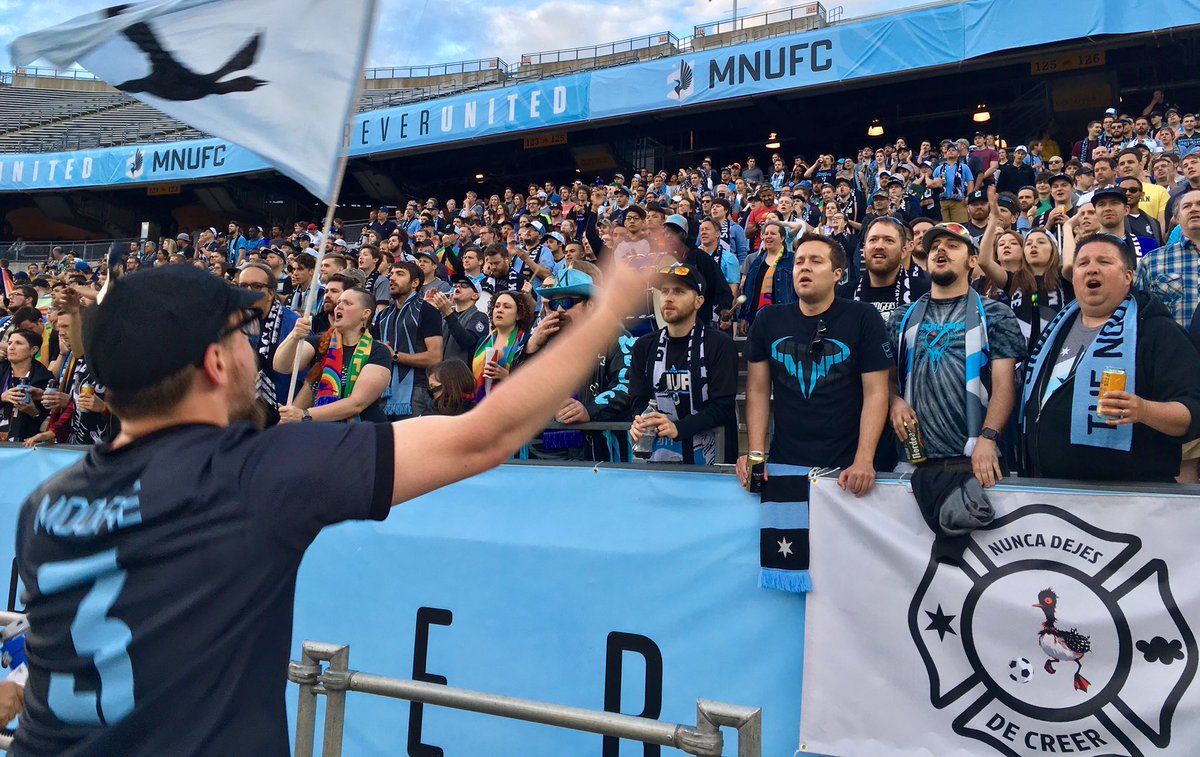 FourFourTwoUSA's tweet photo. .@MNDarkClouds getting loud for @MNUFC. #MINvORL https://t.co/n4qcz6GGQJ