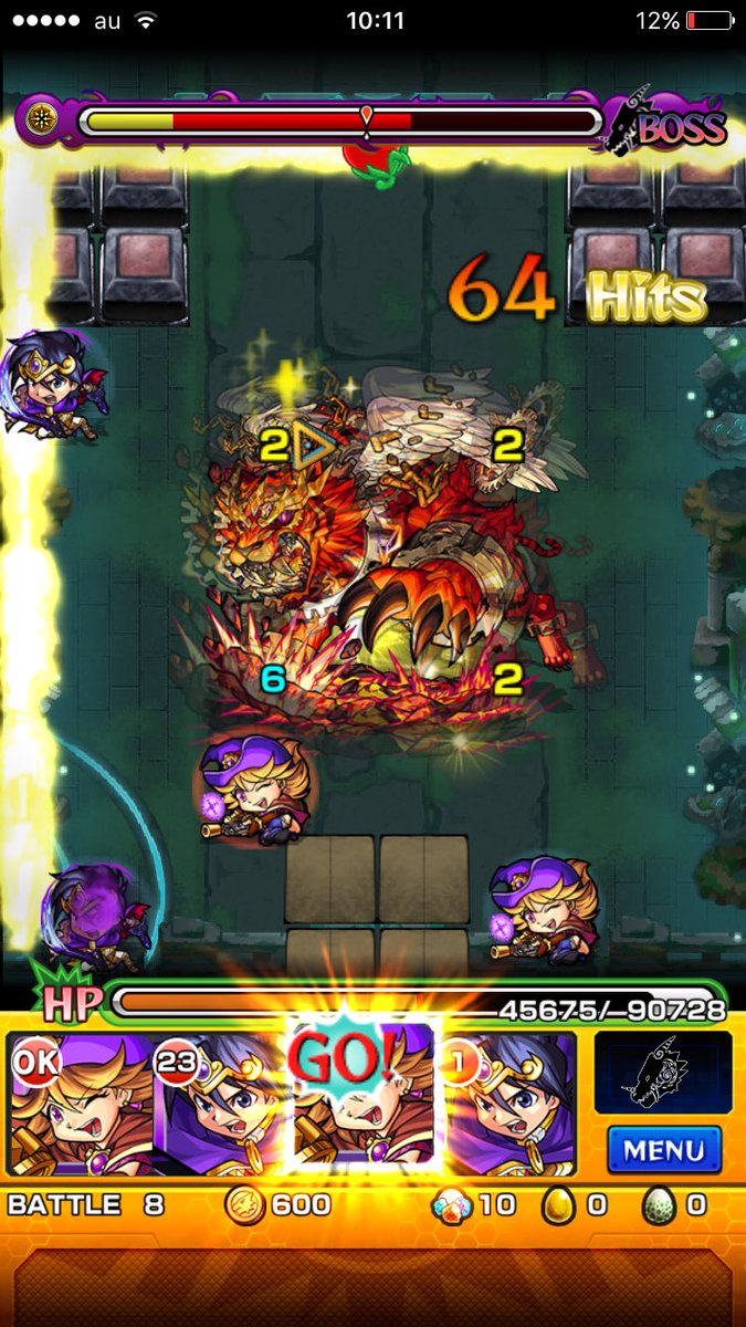 なっきゅ 積みゲーなうw 神獣の聖域終わった 塔で終わる人 塔 玉楼で終わる人 聖域までやる人 狩人 ティグノスを運極にする人に分かれそう クリアした以上はのんびりでも運極作っていくつもり 高難易度を楽しめる人しか向いてないなこれ