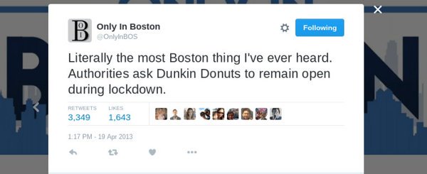OnlyInBOS's tweet image. How Only In Boston became viral: goo.gl/ltvISj
