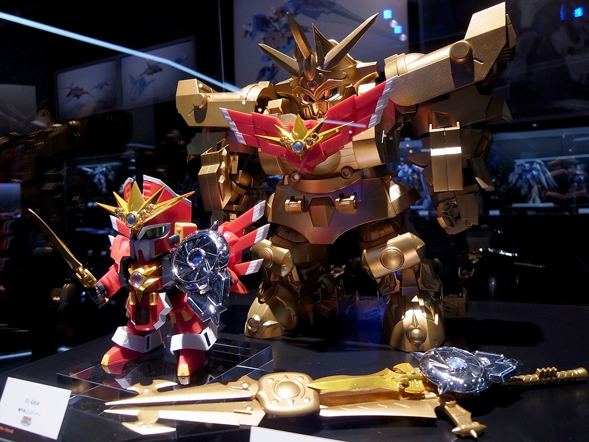 魂大阪 なう！】噂の「元祖SDガンダムワールド 機甲神5体セット」の