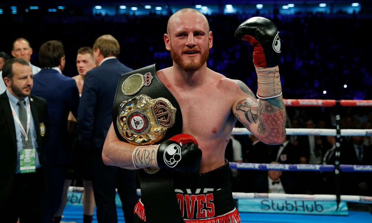 boxing24x7's tweet photo. #AndTheNew @StGeorgeGroves 

Congratulations!!! https://t.co/soe8rJbVYu