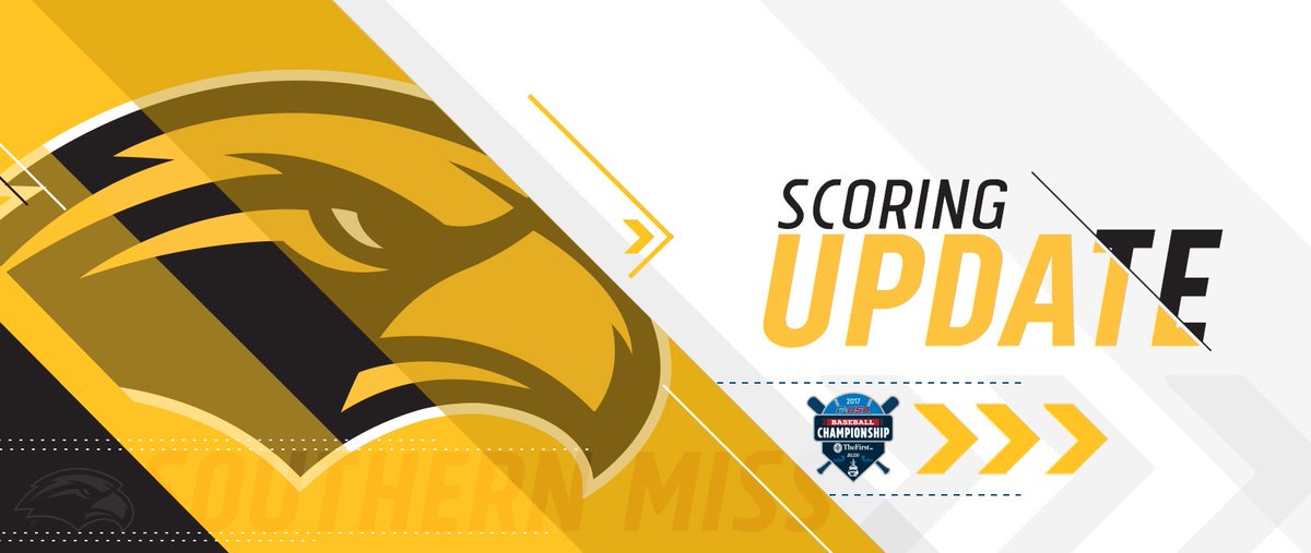 🚨 #CUSABASE Scoring Update:

We have another lead change! <a href="/SouthernMissBSB/">Southern Miss Baseball</a> knocks in one more to take a 6-5 lead in the top of the 4th!