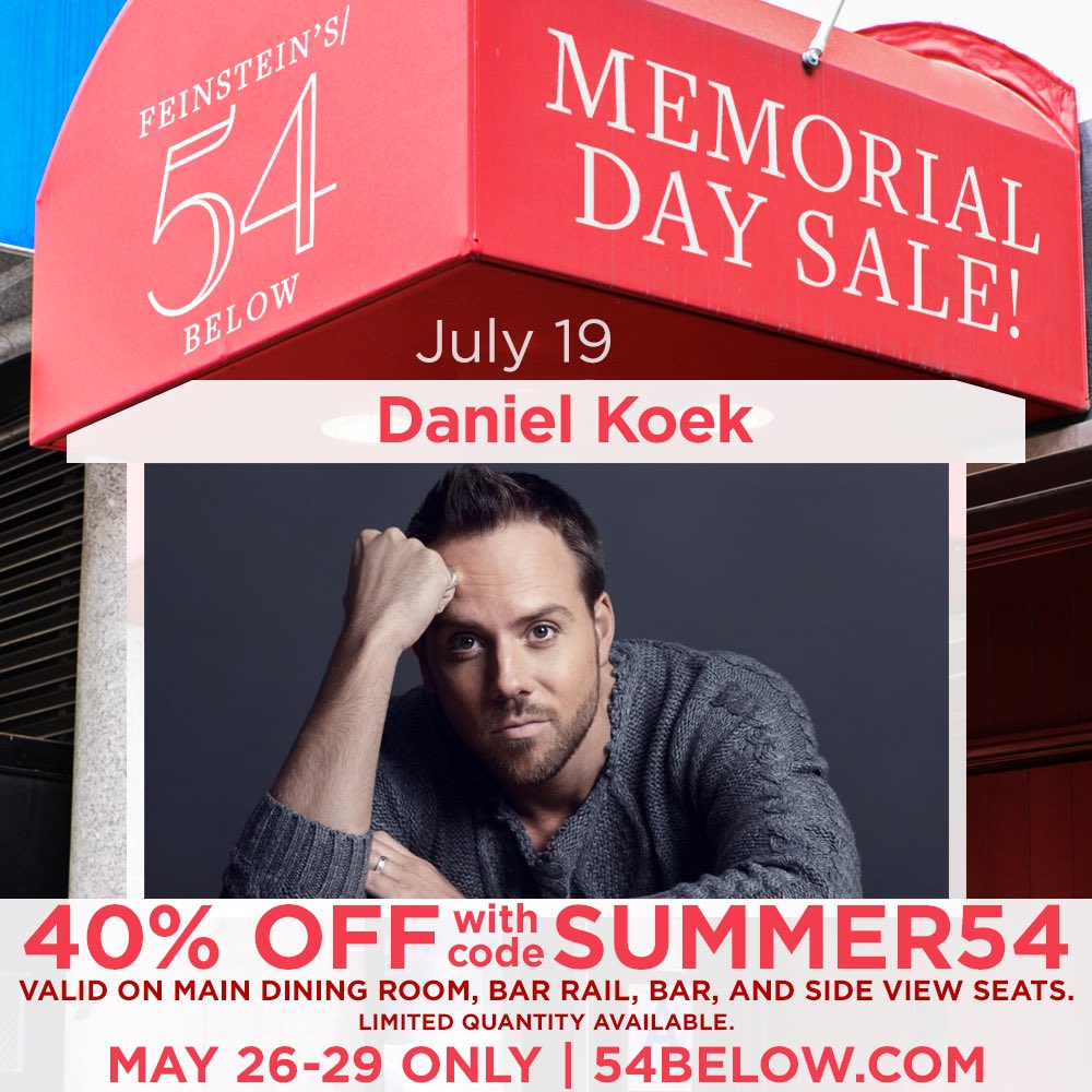 TheWriteTeach's tweet image. MEMORIAL DAY SALE 🎉Get 40% off tickets to @MeganMinutillo's upcoming shows at @54Below with the code SUMMER54! TIX: meganminutillo.com/blog-1/2017/4/…