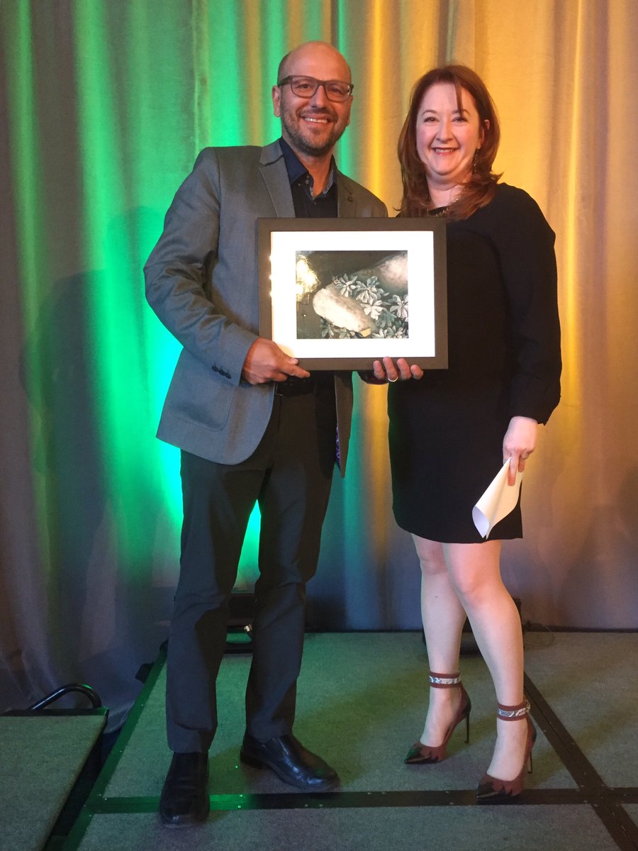 kwburak's tweet photo. Very honoured to have been awarded the Alberta Society of Gastroenterology Distinguished Educator Award at #ADDS2017. Thank you, Thank you! https://t.co/Y2IZV5LWSK