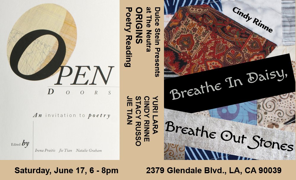 Preparing for a wonderful poetry reading with Yuri Lara, Stacy Russo, Jie Tian, and Cindy <a href="/fiberverse1/">Cindy Rinne</a> ! #amreading #amwriting