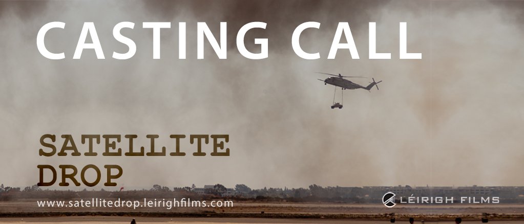 leirighfilms's tweet photo. #VoiceActors #Arabic Speaker Needed for #shortfilm called Satellite Drop
https://t.co/gUw0SSWzmk https://t.co/bTDMclotpA