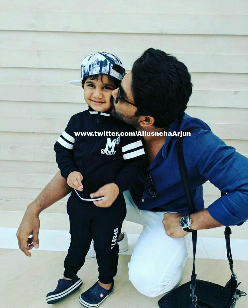AllusnehaArjun's tweet photo. #Myboys😘 https://t.co/7zFWHK1oiN