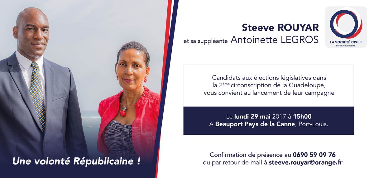 SteeveRouyar's tweet photo. RDV lundi 29 mai à 15h00 à l'usine Beauport Pays de la Canne, Port Louis !

Venez entendre notre projet électoral ! #UneVolontéRépublicaine https://t.co/uFsO3uDHKt