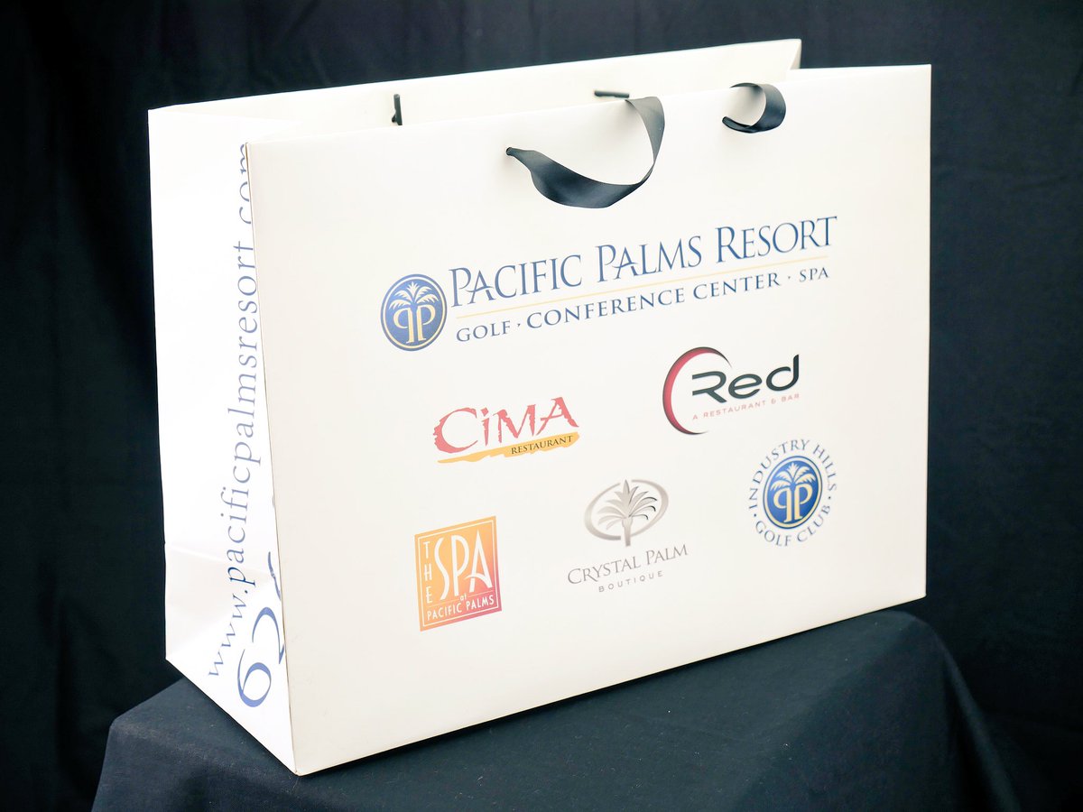 JNHPromo's tweet photo. Promotion Bag for PACIFIC PALMS RESORT #pacificpalmsresort #promotionbags #promotionitems #creativity #liveforfashion https://t.co/7QVsk1o7HS