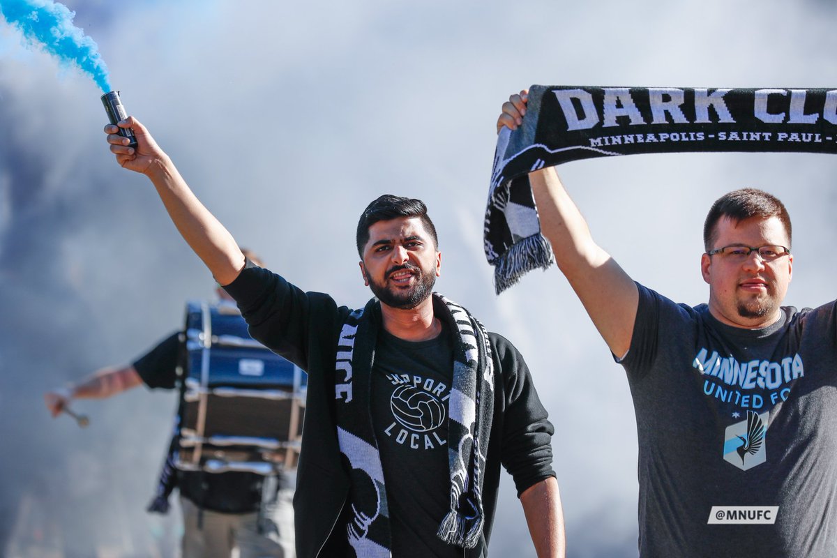 MNUFC's tweet photo. ��� 18,896 👏 

Still the best fans in MLS. https://t.co/x8nhEOC3O4