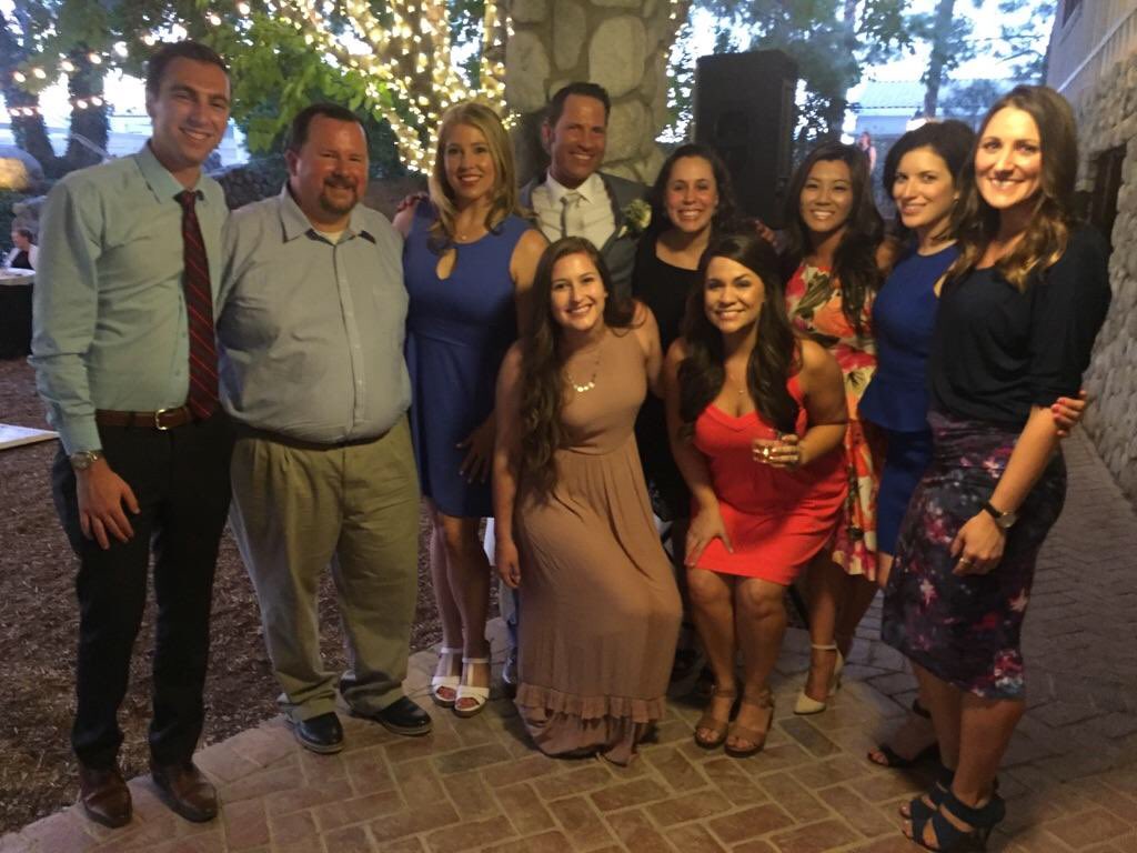 ReporterTiffany's tweet photo. My @FOX5Vegas #friends #LasVegas #wedding @rkachelriess @ElizabethWatts5 @NicciPucci @PhenixVegas @Scanoozle @ShannonKOLO8 https://t.co/Do85cr1Xz4