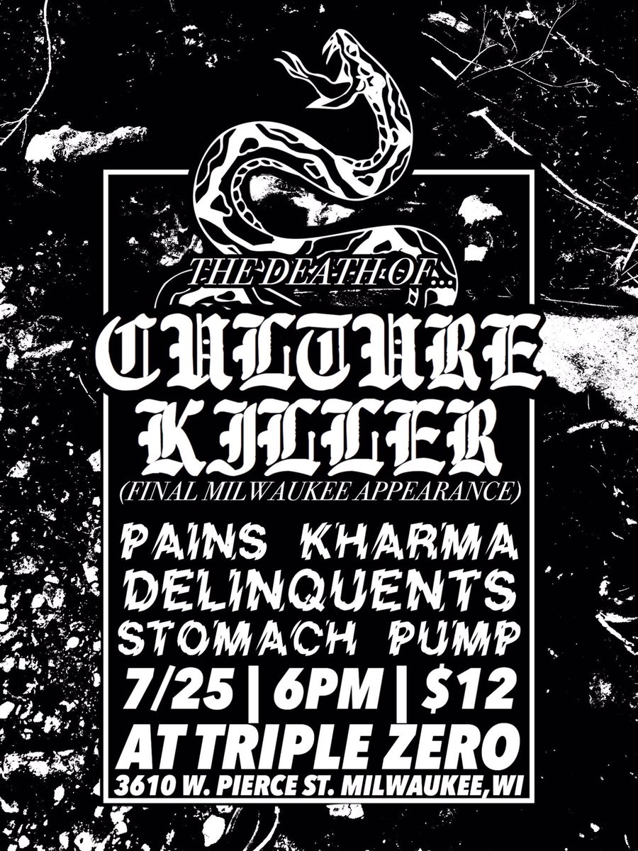 PAINSUSA's tweet photo. Shout out to @Numberonejrio for throwing a badass show the other night. We'll be back up north 7/25 with some hard boys. https://t.co/HG1vgob2bX