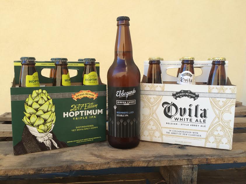 Cheers! <a href="/ESBCBrews/">El Segundo Brewing</a> <a href="/SierraNevada/">Sierra Nevada Beer</a> #beginnersluck #beer #craftbeer #cheers #baronsmarket #sandiego
