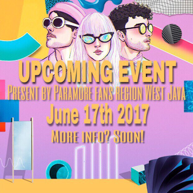 UP COMING!
Cc: <a href="/paramoreBDG/">PARAMORE BANDUNG</a> <a href="/paramoreKRW/">Paramore KARAWANG</a> <a href="/paramoreSMI/">Paramore Sukabumi</a> <a href="/ParamoreTASIK/">Paramore Tasik</a> <a href="/paramoreCI/">Paramore Club Indo</a>
