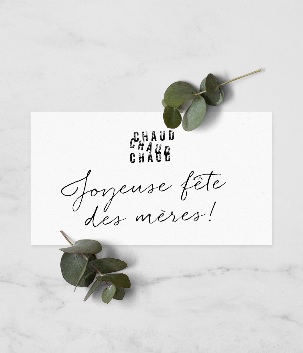 Bonne fête Maman ! 
Il est encore temps de passer commande sur chaudchaudchaud.com pour des chocolats ou un bouquet #Peonies !