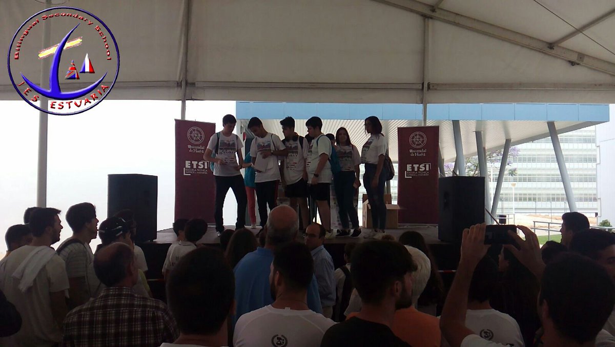 IES_ESTUARIA's tweet photo. El @IES_ESTUARIA compite en la Sustainable Urban Race 17 #sur17 #surbanrace en @CanalUHU https://t.co/SopS5PtCFl