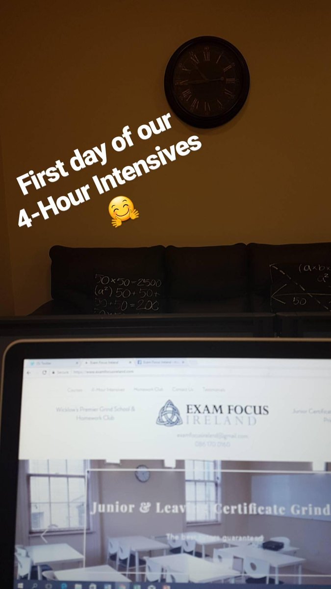 ExamFocusIE's tweet photo. Chemistry ✔ enroll for the next Intensive today! #LeavingCert2017 #sundaymotivation #10MoreDays https://t.co/14CvM3bEiY