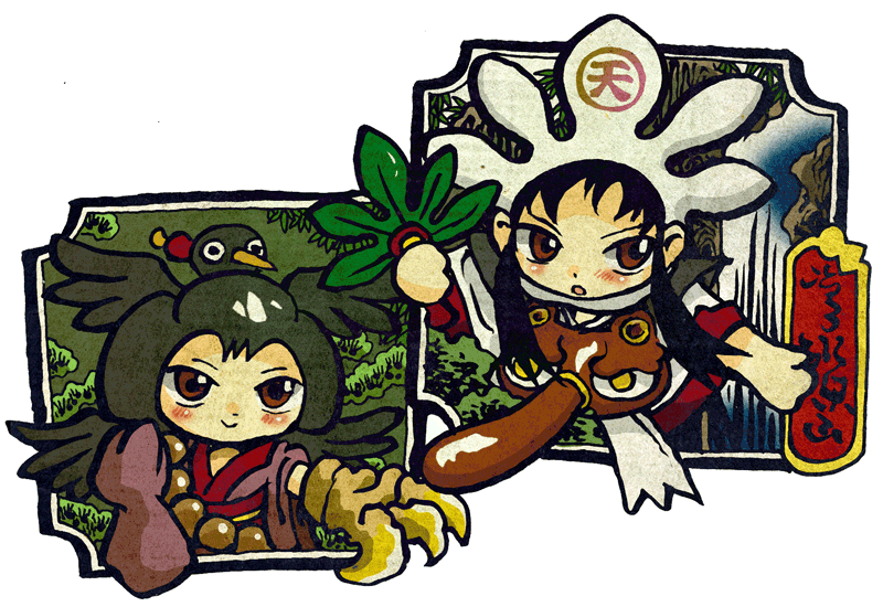 がんばれゴエモン　七色絵巻　ファンアート がんばれゴエモンのサントラがたのしみなのでゴエモンの絵を描く