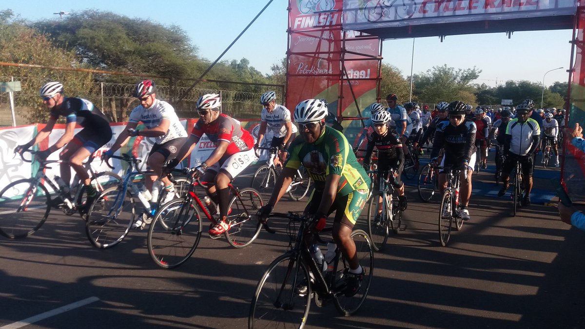 48 km guys set up and away
See you at the finish guys. 
#MyJourney