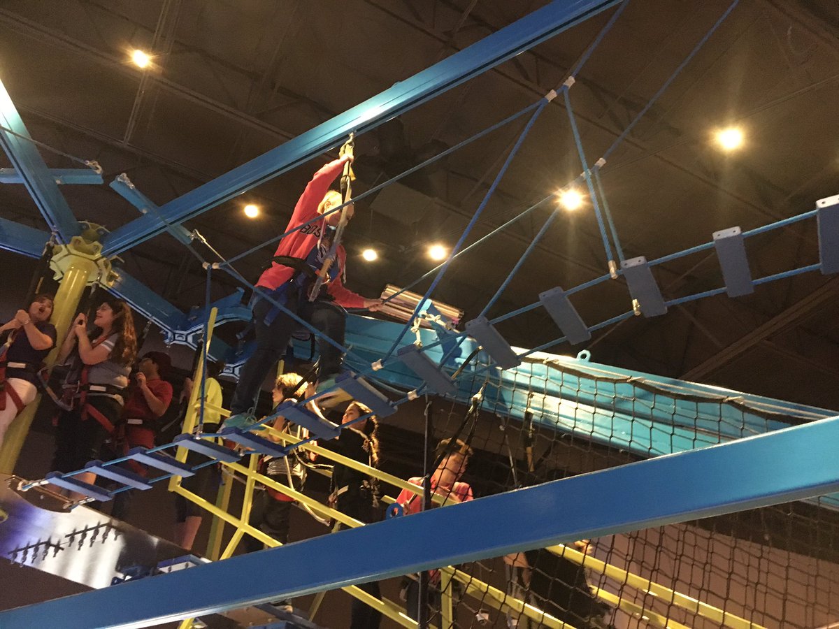 Mchi_Yearbook's tweet photo. Admin on Gravity ropes! @McHiPride #McHiGrad2017 https://t.co/1IOwcxQ1c0