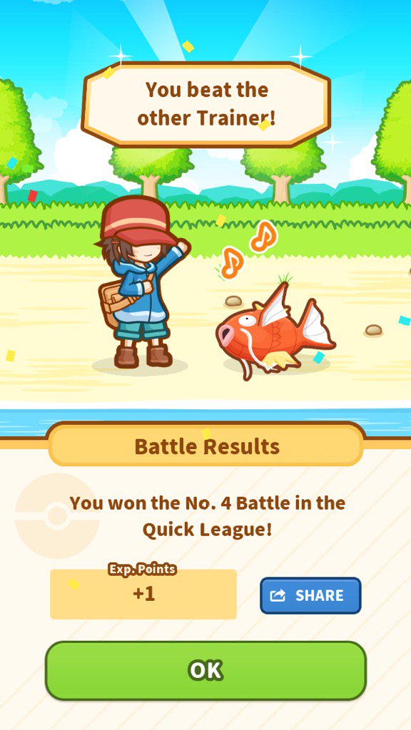theLouisss's tweet photo. Take that!
My precious Magikarp
jumped 21.63 m and won! #Magikarp https://t.co/jPTtfc4G1J https://t.co/5ZBwLpl12k