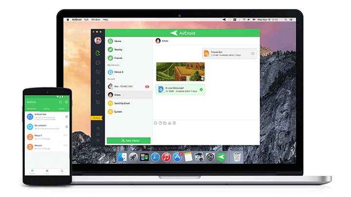 Access and Control Android devices remotely from Mac/Win/Web with #AirDroid4: goo.gl/Ahh98r