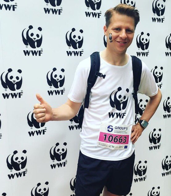 Super excited to run <a href="/20kmbru/">20km de Bruxelles - 20km door Brussel</a> and support <a href="/WWF/">WWF</a> and ... love my tattoo :-)