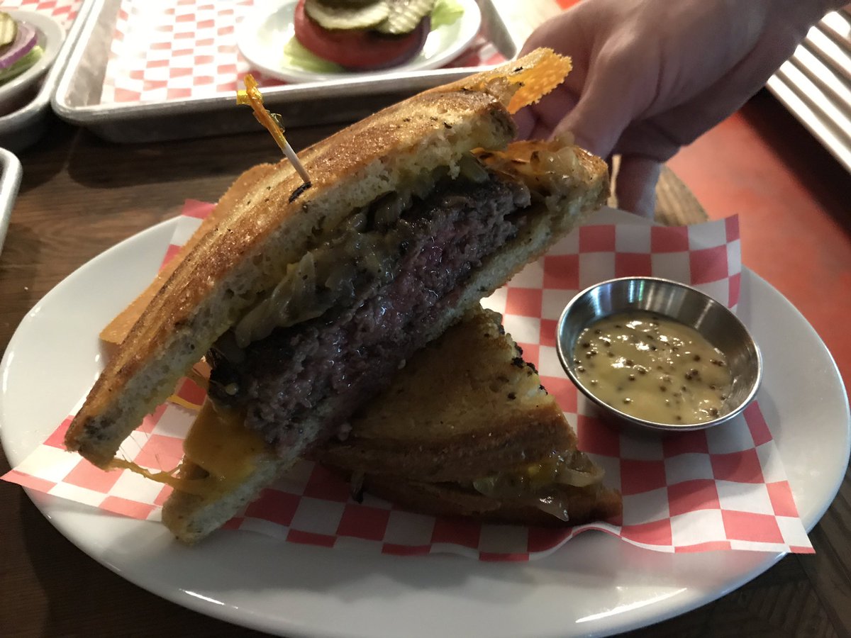 greggrunberg's tweet photo. I found THE best burger, milkshake, fries, &amp; pies in LA  @ChefTione's joint in #Koreatown @Cassellsburger https://t.co/yLUlV7JC1I