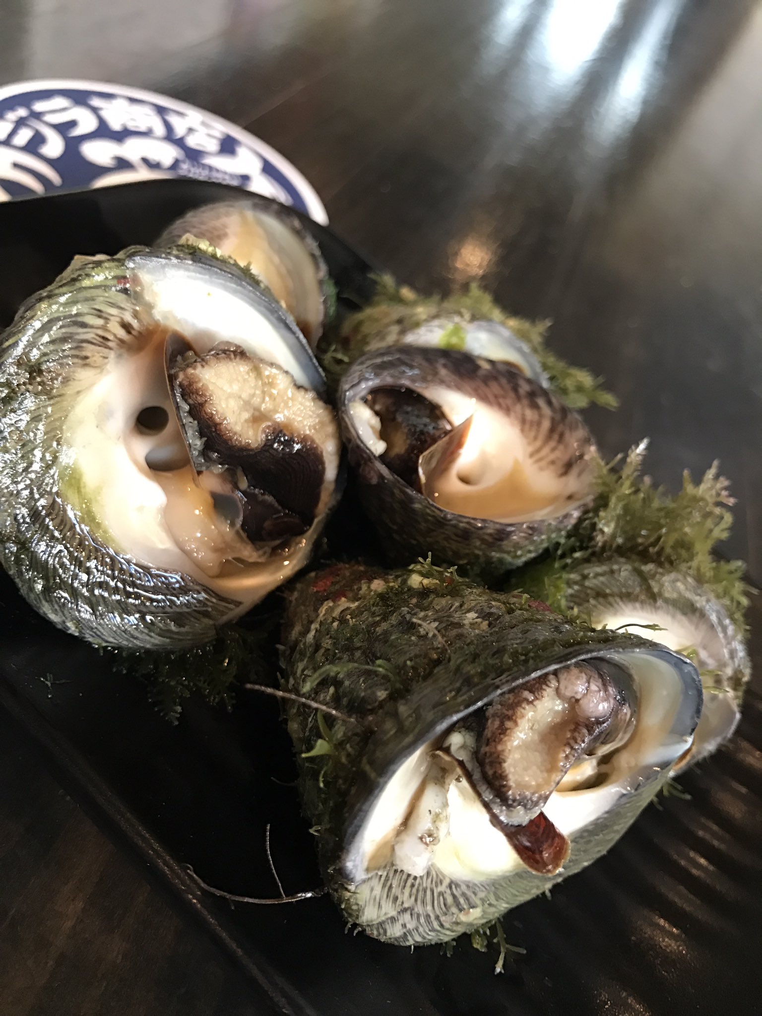 クジラ商店 本日のクジラ商店 日曜日天気がいいですね 本日五島列島からミナ貝が届いております 磯の香りがする美味しい巻き貝です 是非いちどたべてみてください 本日もお待ちしてます 八王子 居酒屋 クジラ商店 長崎 五島列島 刺身