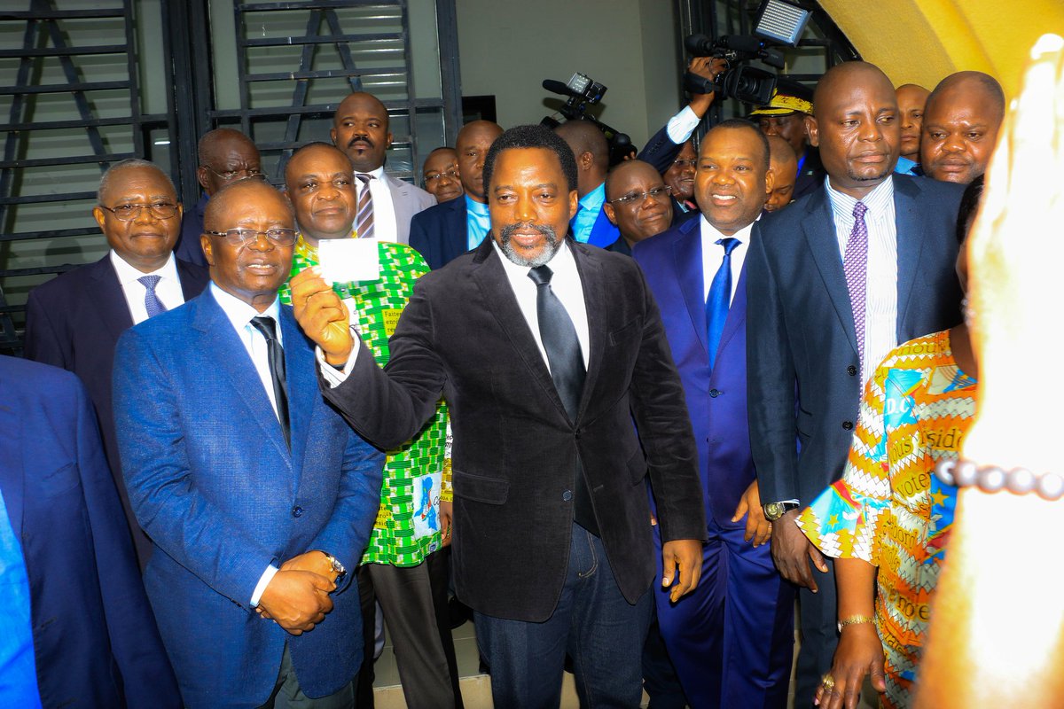 pprdofficiel's tweet photo. #RDC #Election : enrôlement du Président de la Rép. #JosephKabila ce dimanche 28 mai 2018. @AmbHenriMova @soniarolley @Presidence_RDC https://t.co/ZPGxt9AuIL