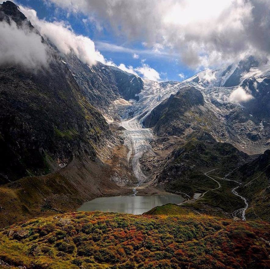 The beauty of the Swiss Alps.