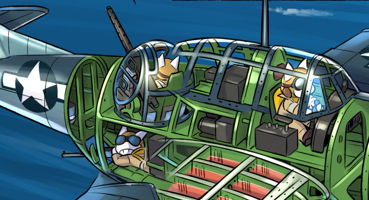 みこやん Tbfの動力銃座も脱出がめっちゃ大変ポジ しかもずっと縮こまらないといけないという