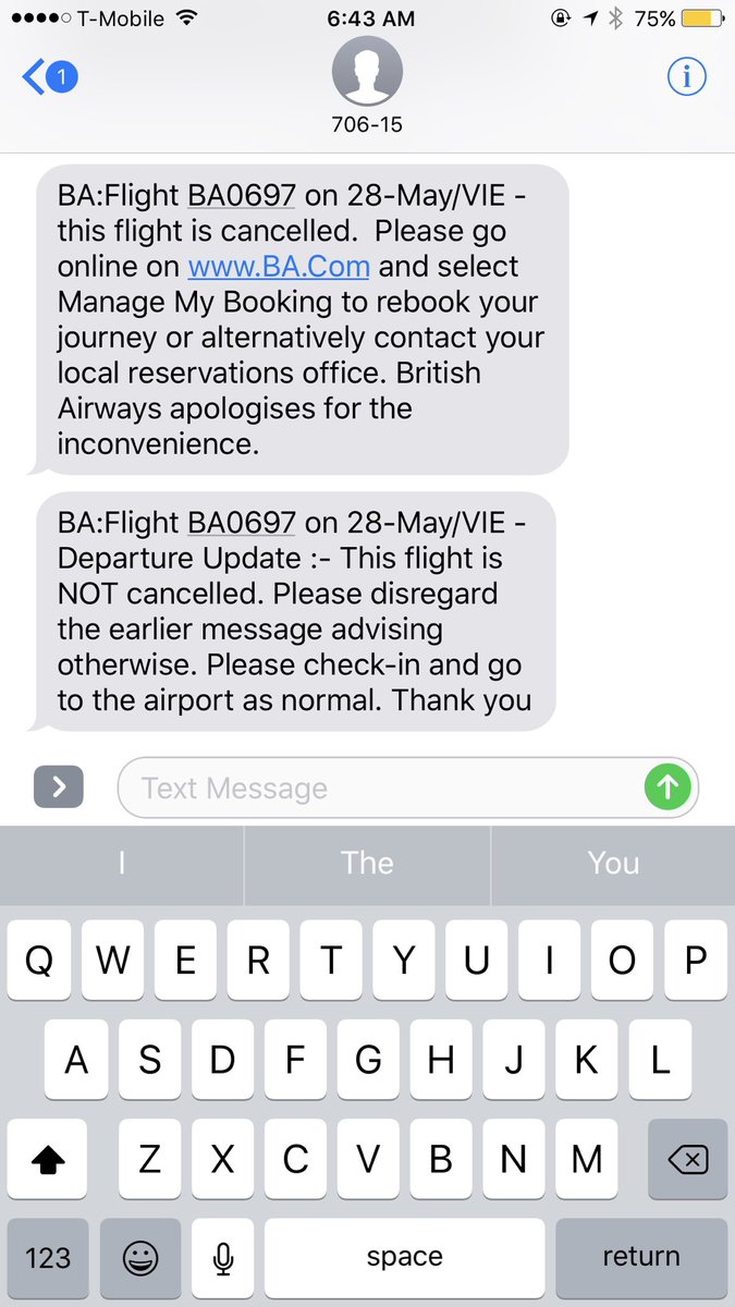 There's a plane... but no crew. I thought the flight wasn't canceled <a href="/British_Airways/">British Airways</a>?