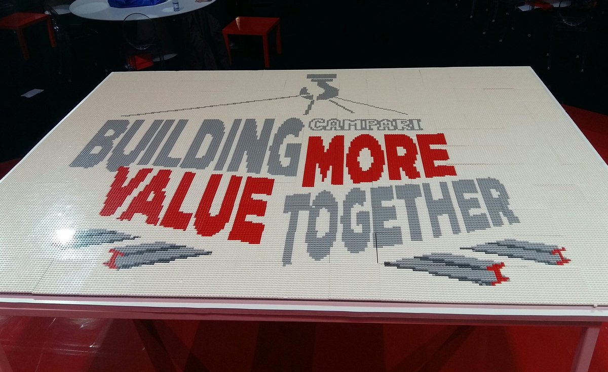 fedebock's tweet image. Building More Value Together, where "Together" is the key that make the difference