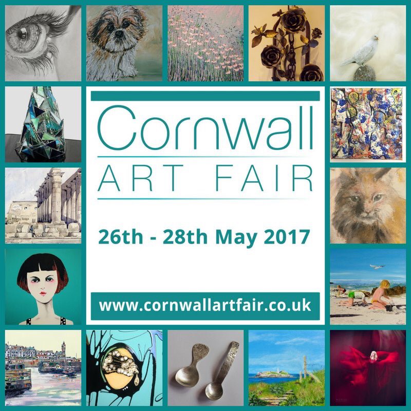 The last day of the <a href="/CornwallArtFair/">Cornwall Art Fair</a> today, if your popping along don't forget to come next door to the <a href="/StoweGallery/">StoweGallery@St.Ives</a> #stives and say Hi 👍