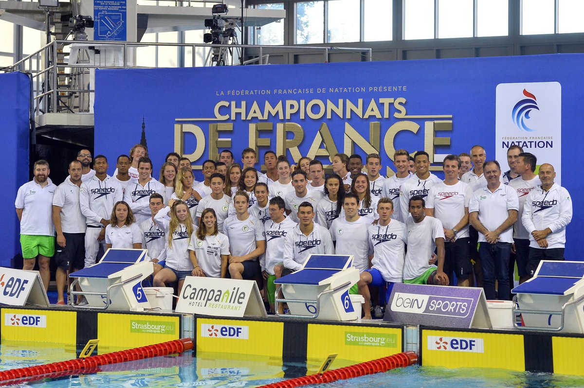 Formidable belle Equipe des <a href="/dauphinsdutoec/">Les Dauphins du TOEC</a> présente aux Championnats de France <a href="/SpeedoFR/">Speedo France</a> #Toulouse #Natation