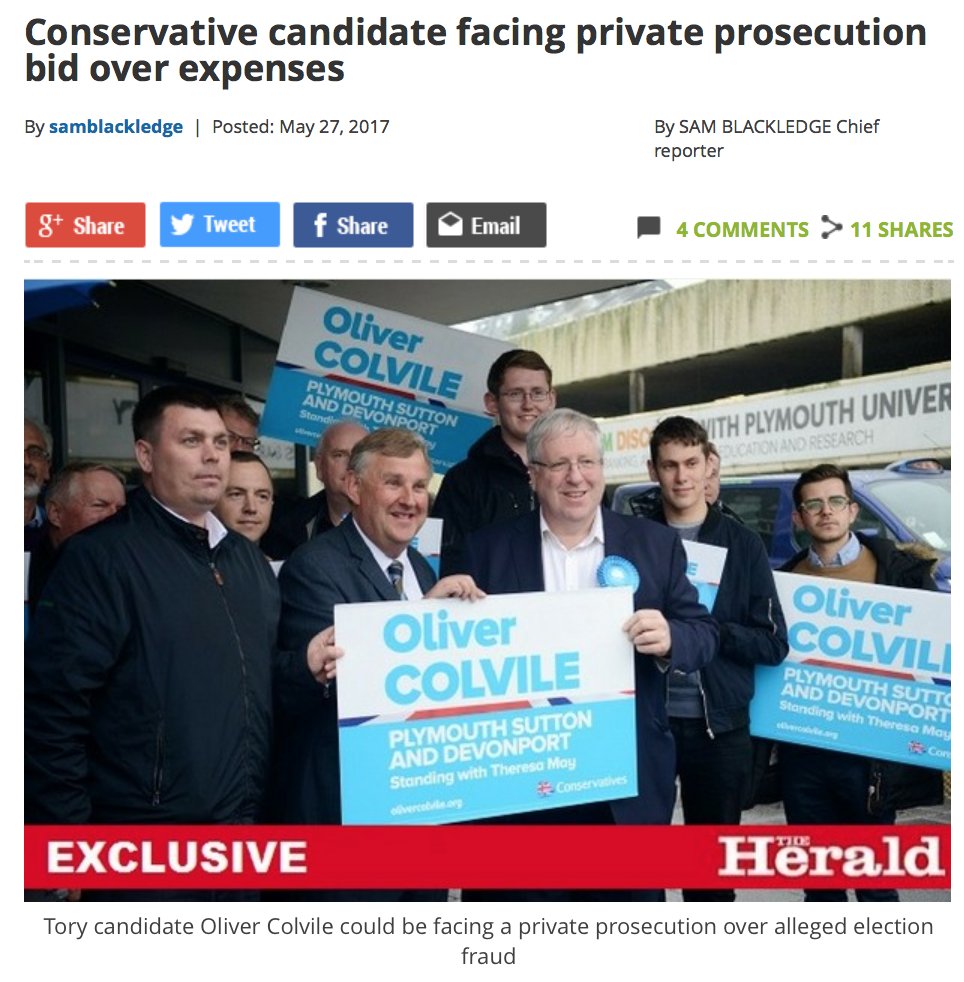 briangukc's tweet photo. #ConservativeCoup Tories sweat at power of private prosecution. Is this why @garystreeterSWD has got knickers in a twist &amp; is going 4 press? https://t.co/9Y1iBmUjd0