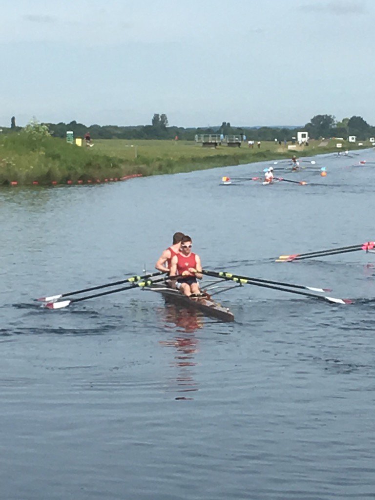 Euan &amp; Tom off for championship 2x time trial!!