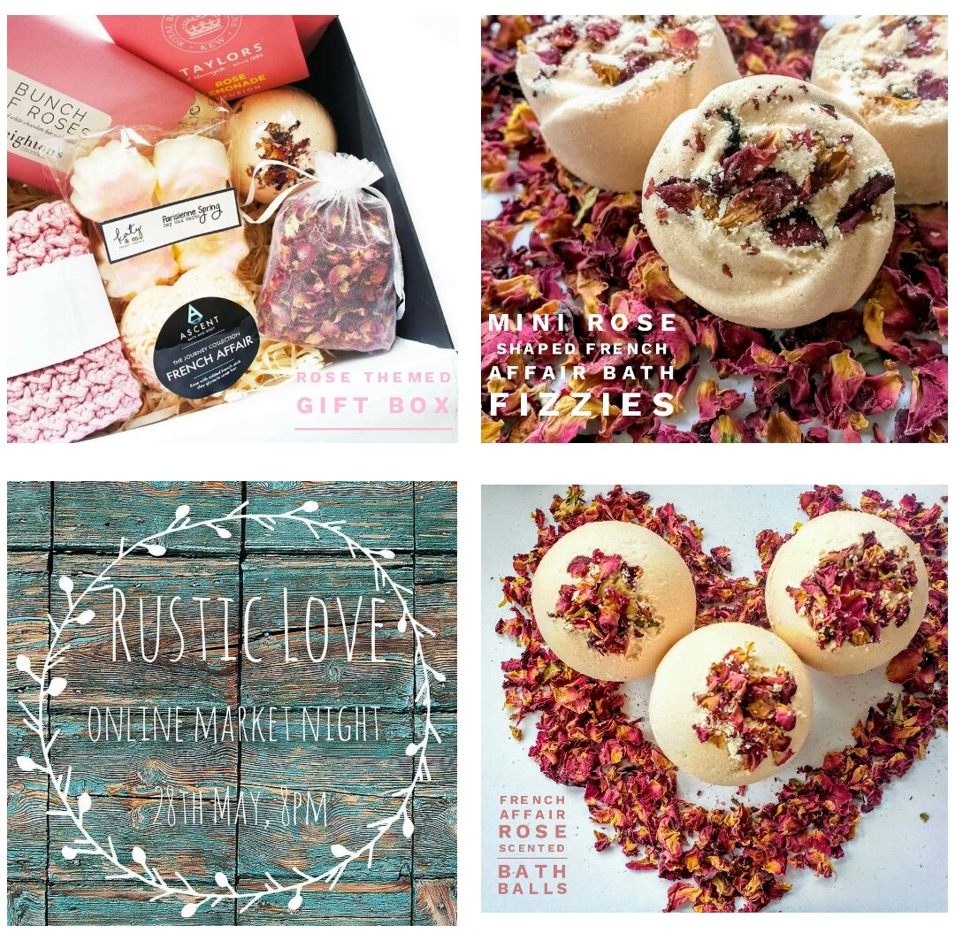 lincs_lassie's tweet image. #Rusticlove market night tonight over on facebook. Lots of #rose themed goodies from us 🌹