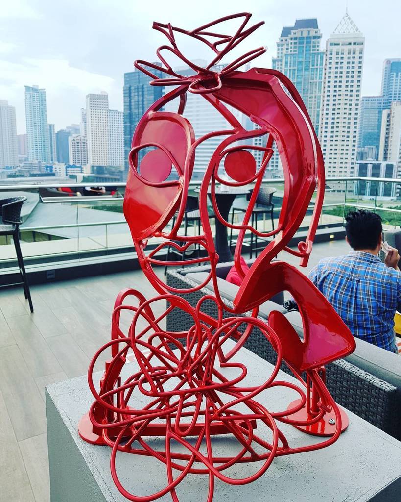 Tattinger &amp; Art with a view #manila #philippines #rtw ift.tt/2r9aujL