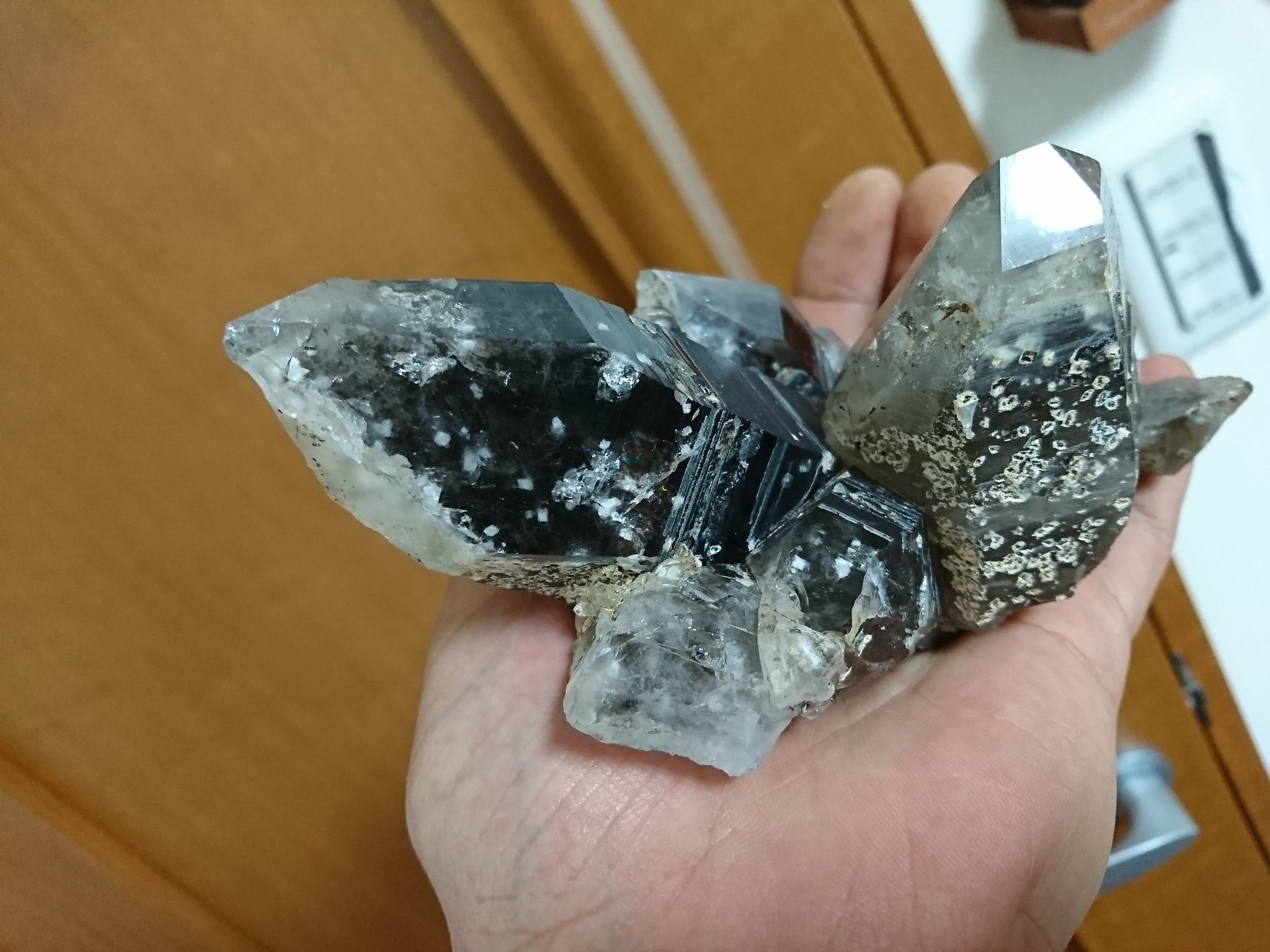中津川市ちんの峠産水晶南洋美人-