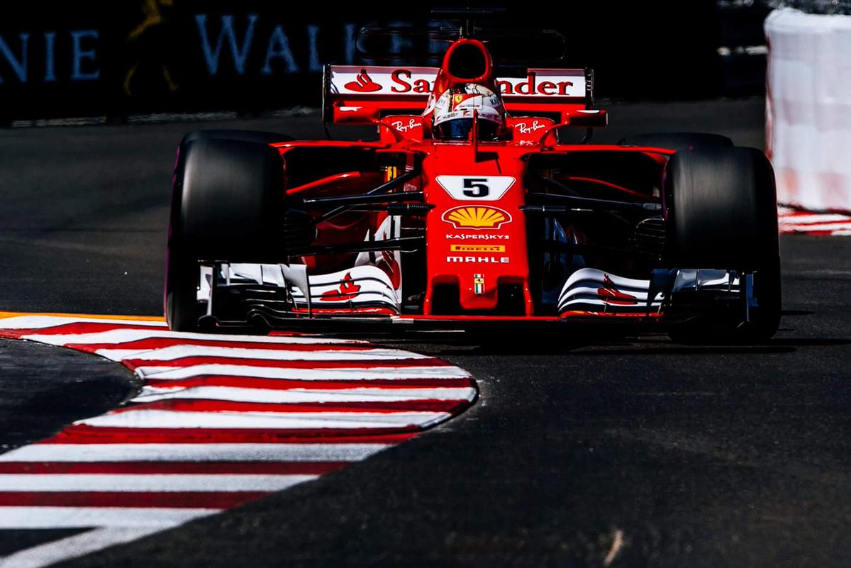 Testdriver_'s tweet photo. [#MonacoGP #F1] strepitosa doppietta Ferrari dopo 16 anni!! Gara fantastica di #Vettel e #Raikkonen!! #seb5 #ForzaFerrari #Ferrari https://t.co/8tNlEuJD7M
