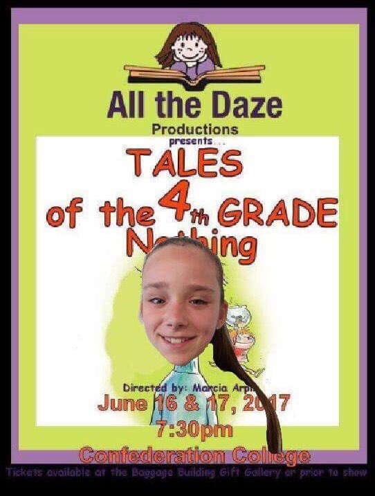 allthedaze's tweet photo. NEW #youth #theatre production for the whole family! Purchase your tickets TODAY at the Baggage Building Gift Gallery @CityThunderBay https://t.co/4sdEiGKRIP