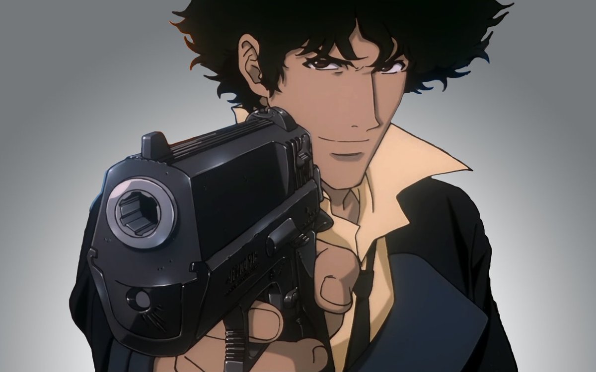 ダンカ Twitter वर これを見た人は最高に銃が似合うキャラを貼れ スパイク スピーゲル