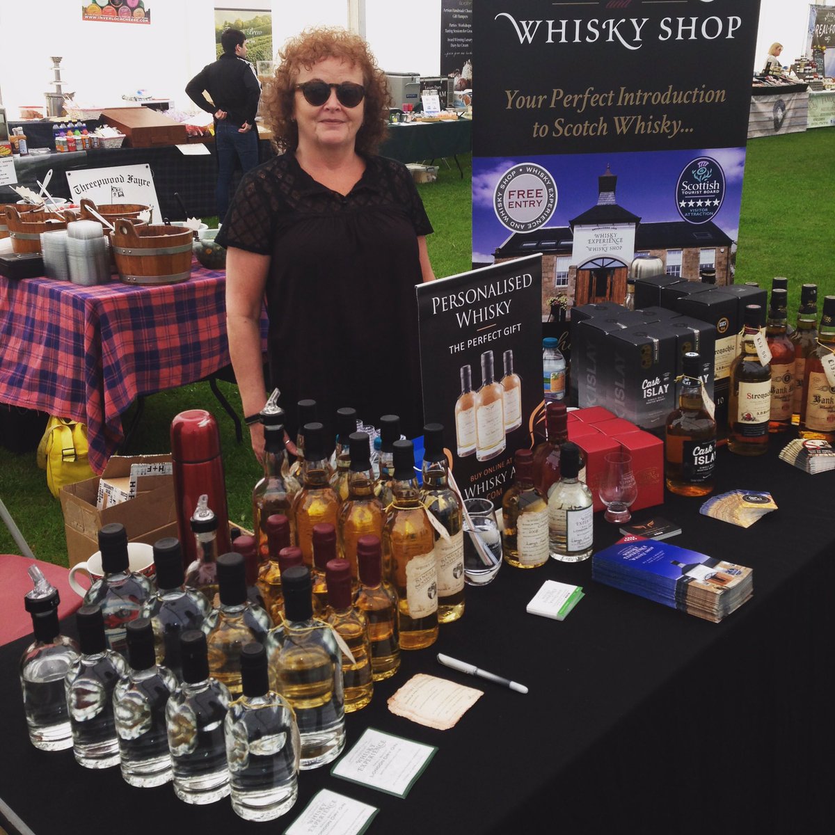We're @LargsFoodFest today come down and say hi! #Ayrshire #Whisky #Gin