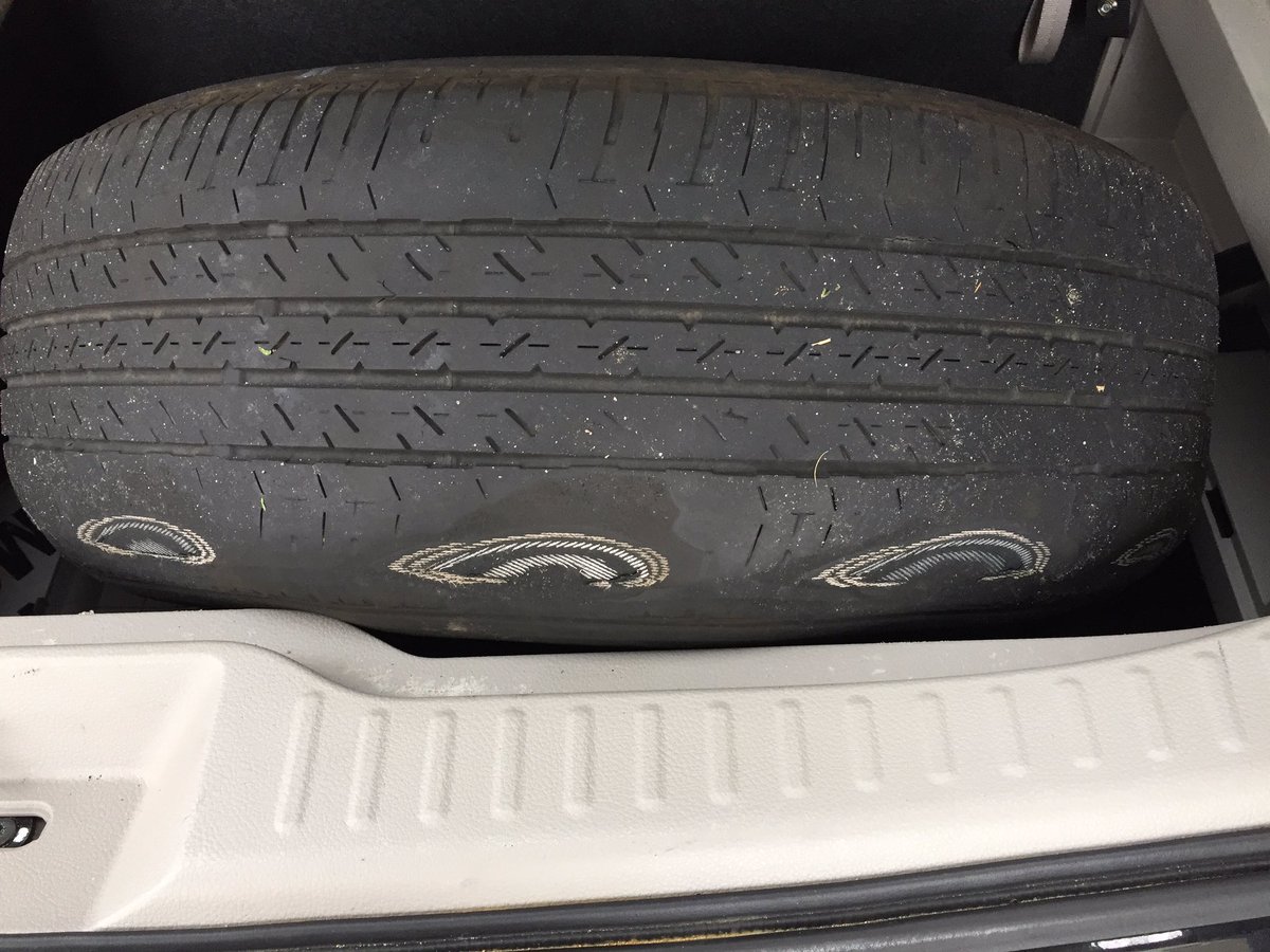 jaybird_nyc's tweet photo. @Hertz Is this how u send ur cars out? Illegal tires. Family trip w/infants. Very dangerous situation/extremely poor cust service. https://t.co/5dgO3LWkYw