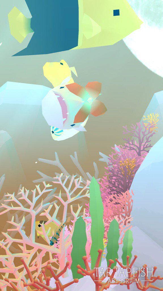 ReissisFotini's tweet photo. My Clown Tang:) 
#taptapfish
Download: https://t.co/rQkzwlQvS1 https://t.co/n0QNs8azQP